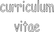 curriculum
vitae
